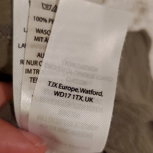 4/$20 Max Studio army green top sz S - Picture 11 of 13